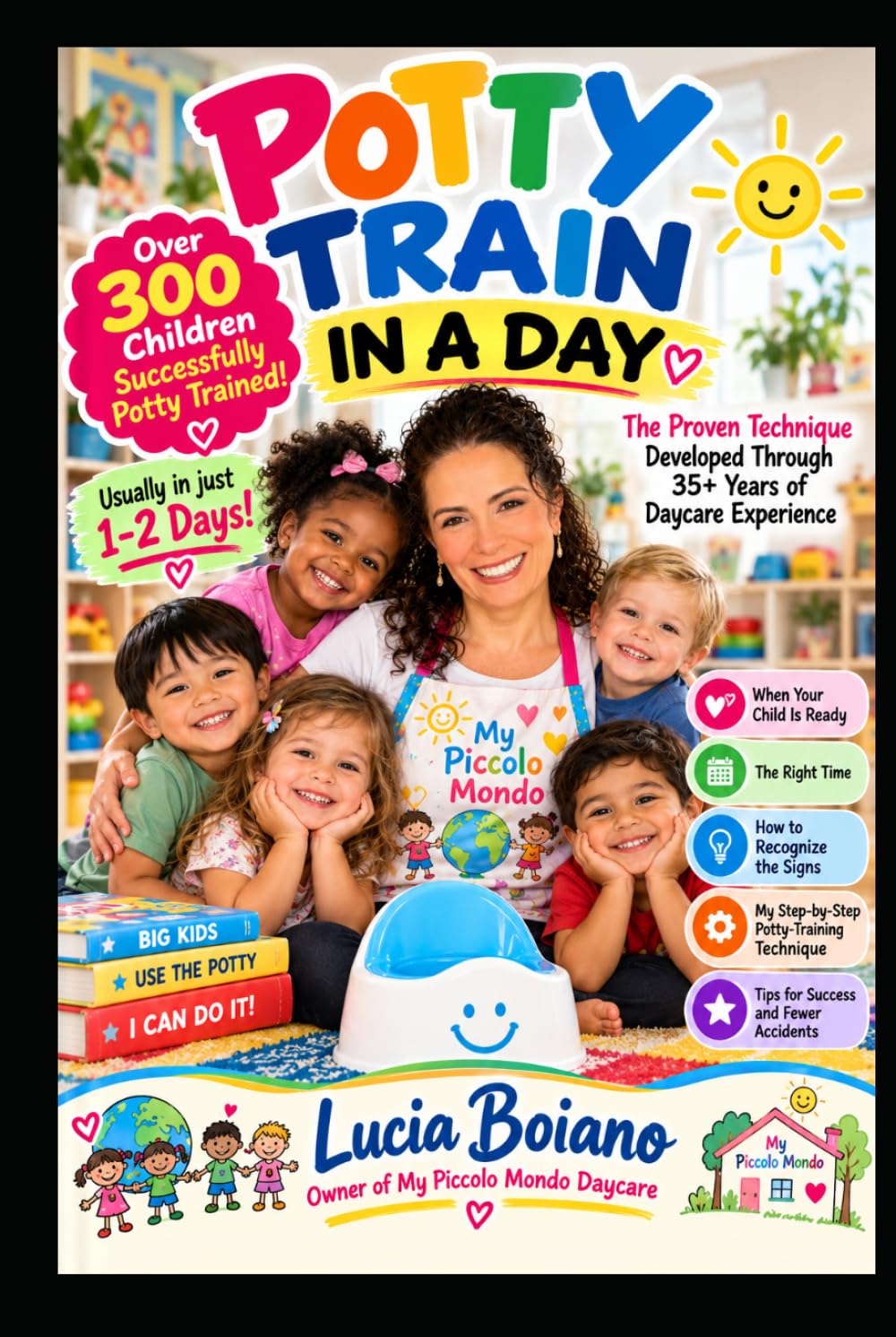 Cover of Potty Train in a Day by Lucia Boiano